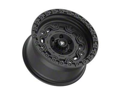 Fittipaldi Offroad FT100 Satin Black 6-Lug Wheel; 17x9; -12mm Offset (21-25 Bronco, Excluding Raptor)