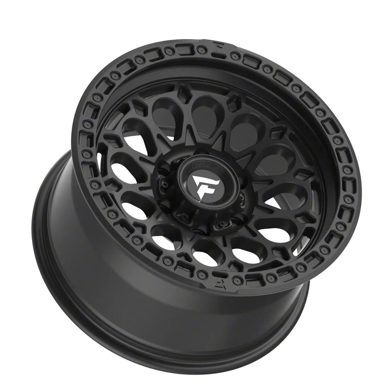 Black Rhino Bronco Shredder Matte Black with Machined Dark Black Rhino Bronco Shredder Matte Black with Machined Dark