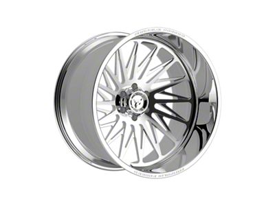Fittipaldi Offroad FTF506 Polished 6-Lug Wheel; Right Directional; 24x14; -76mm Offset (22-25 Bronco Raptor)