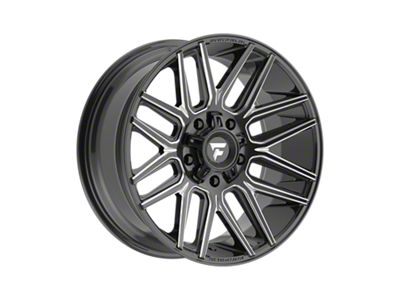 Fittipaldi Offroad FA14 Gloss Black Milled Wheel; 20x9; 0mm Offset (84-01 Jeep Cherokee XJ)