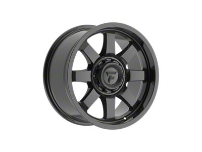 Fittipaldi Offroad FA16 Gloss Black Wheel; 18x9; 12mm Offset (84-01 Jeep Cherokee XJ)