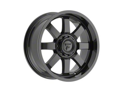 Fittipaldi Offroad FA16 Gloss Black Wheel; 20x9; 12mm Offset (84-01 Jeep Cherokee XJ)