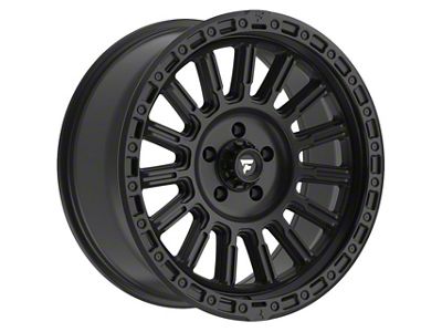 Fittipaldi Offroad FT106 Satin Black Wheel; 20x9; 18mm Offset (20-25 Jeep Gladiator JT)