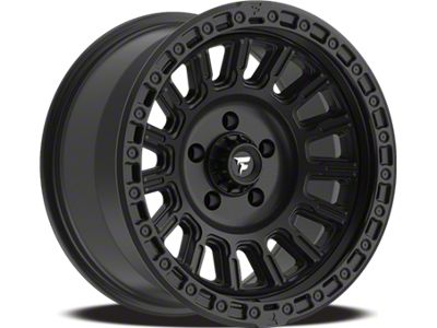 Fittipaldi Offroad FT106 Satin Black Wheel; 20x9; 0mm Offset (20-25 Jeep Gladiator JT)