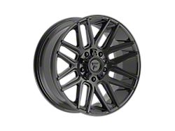 Fittipaldi Offroad FA14 Gloss Black Wheel; 20x9; 0mm Offset (22-25 Jeep Grand Cherokee WL)