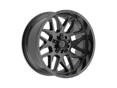 Fittipaldi Offroad FA19 Gloss Black Wheel; 20x10; -19mm Offset (22-25 Jeep Grand Cherokee WL)