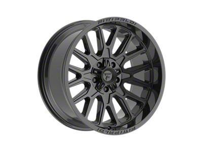 Fittipaldi Offroad FA18 Gloss Black Wheel; 20x10; -19mm Offset (18-25 Jeep Wrangler JL)