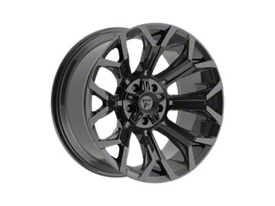 Fittipaldi Offroad FA21 Gloss Black Wheel; 20x10; -19mm Offset (18-25 Jeep Wrangler JL)
