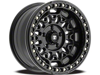 Fittipaldi Offroad FB150 Satin Black Wheel; 17x9; -15mm Offset (18-25 Jeep Wrangler JL)