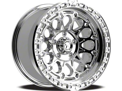Fittipaldi Offroad FT101 Mirror Coat Wheel; 17x9; -12mm Offset (18-25 Jeep Wrangler JL)