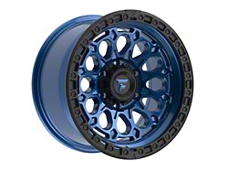 Fittipaldi Offroad FT101 Satin Blue Wheel; 17x9; -12mm Offset (18-26 Jeep Wrangler JL)