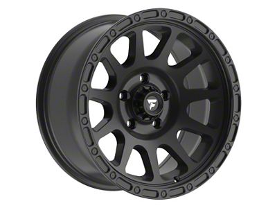 Fittipaldi Offroad FT105 Satin Black Wheel; 17x8.5; 0mm Offset (18-25 Jeep Wrangler JL)