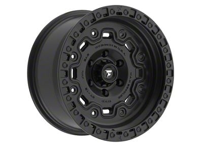 Fittipaldi Offroad FT100 Satin Black Wheel; 17x9; -12mm Offset (07-18 Jeep Wrangler JK)