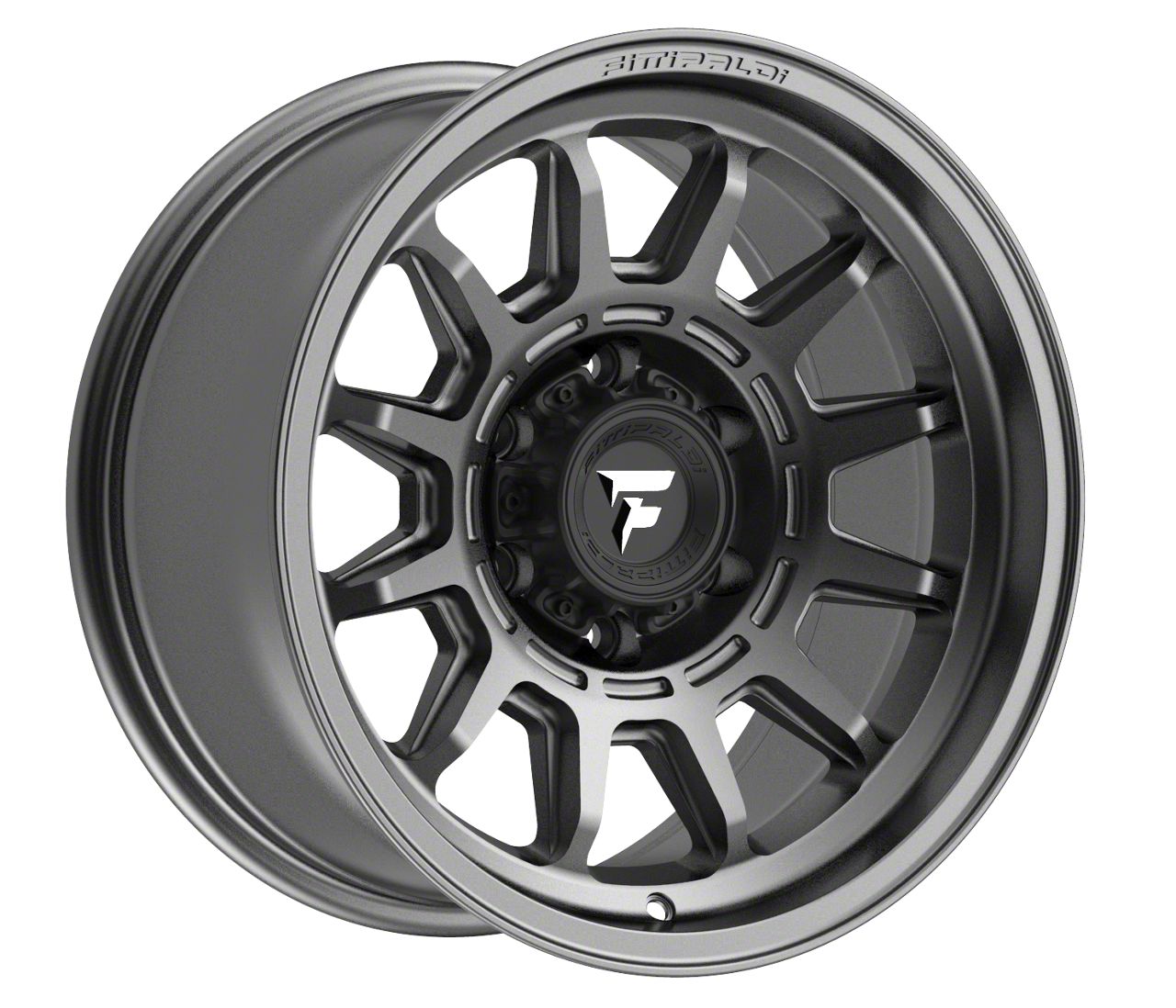 Fittipaldi Offroad Tundra FT102 Satin Black 5-Lug Wheel