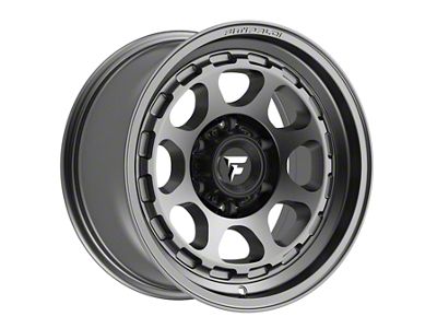 Fittipaldi Offroad FT103 Satin Anthracite Wheel; 17x8.5; 0mm Offset (07-18 Jeep Wrangler JK)