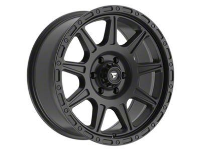 Fittipaldi Offroad FT104 Satin Black 6-Lug Wheel; 20x9; 18mm Offset (24-25 Tacoma)