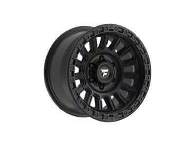 Fittipaldi Offroad FT106 Satin Black 6-Lug Wheel; 17x9; 0mm Offset (24-25 Tacoma)