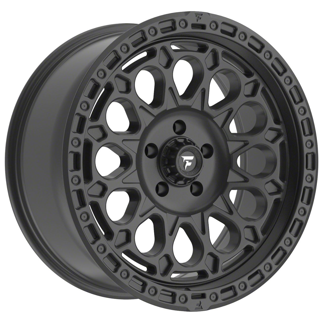 Pro Comp Wheels Tundra Phaser Satin Black 6-Lug Wheel; 20x9