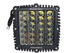 Flashtech 5.50-Inch Square White LED Pod Light (Universal; Some Adaptation May Be Required)