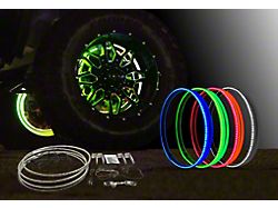 Flashtech V.3 Fusion Color Change RGB LED Wheel Light Kit; 15-Inch (Universal; Some Adaptation May Be Required)
