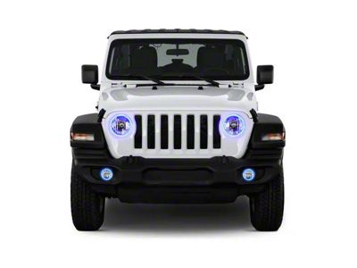 Flashtech LED Halo Headlight and Fog Light Kit (20-26 Jeep Gladiator JT)