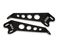 Flashtech 10 to 13-Inch Light Bar Hood Mount (07-18 Jeep Wrangler JK)