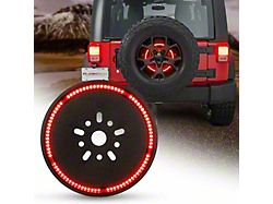 Flashtech LED Spare Tire Brake Light; Smoked (07-26 Jeep Wrangler JK & JL)