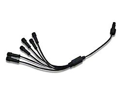 Flashtech V.3 Fusion Color Change RGBW Rock Light Splitter; 6 to 1