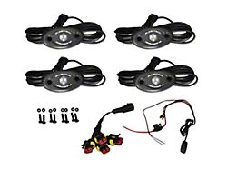 Flashtech XR White Rock Light Kit; 4-Piece (Universal; Some Adaptation May Be Required)