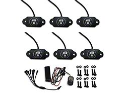 Flashtech X RGB Rock Light Kit; 6-Piece (Universal; Some Adaptation May Be Required)