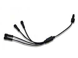 Flashtech V.3 Fusion Color Change RGBW Rock Light Splitter; 4 to 1