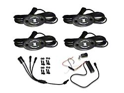 Flashtech V.3 Fusion Color Change XR RGB Rock Light Kit with RF Controller; 4-Piece (Universal; Some Adaptation May Be Required)