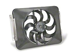 Flex-a-lite 15-Inch Direct-Fit Black Magic Xtreme Electric Fan System; 3,300 CFM (87-06 Jeep Wrangler YJ & TJ)