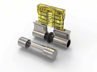 FlexFuse Glass Fuse Converters; Standard; 1-Inch x 1-1/2-Inch; 3-Pack