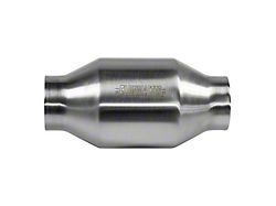 Flowmaster 200 Series Catalytic Converter; 2.25-inch Inlet/2.25-Inch Outlet; 49-State Legal (Universal; Some Adaptation May Be Required)