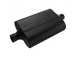 Flowmaster 40 Series Delta Flow Center/Center Oval Muffler; 2-Inch Inlet/2-Inch Outlet (Universal; Some Adaptation May Be Required)