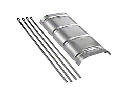 Flowmaster Heat Shield Kit for 70 Series Big Block II Mufflers (Universal; Some Adaptation May Be Required)
