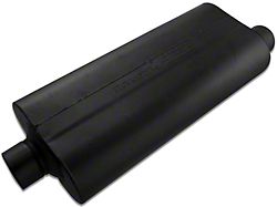 Flowmaster 70 Series Center/Offset Oval 409S Muffler; 3-Inch Inlet/3-Inch Outlet (Universal; Some Adaptation May Be Required)