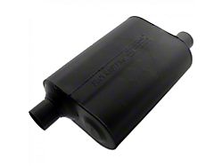 Flowmaster Super 40 Series Offest/Offset Oval Muffler; 2.25-Inch Inlet/2.25-Inch Outlet (Universal; Some Adaptation May Be Required)