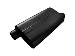 Flowmaster Super 50 Series Big Block Offset/Offset Oval Muffler; 3.50-Inch Inlet/3.50-Inch Outlet (Universal; Some Adaptation May Be Required)