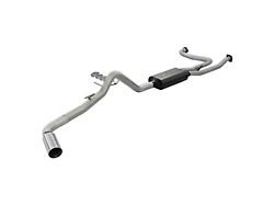 Flowmaster American Thunder Single Exhaust System with Polished Tip; Side Exit (22-25 Frontier)