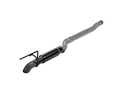Flowmaster Outlaw Extreme Single Exhaust System with Black Tip; Turn Down (20-25 3.6L Jeep Gladiator JT)