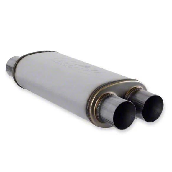 Flowmaster Jeep Grand Cherokee FlowFX Dual/Dual Oval Muffler; 3Inch Inlet/3Inch Outlet 72469