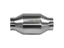 Flowmaster 200 Series Catalytic Converter; 2.25-inch Inlet/2.25-Inch Outlet; 49-State Legal (Universal; Some Adaptation May Be Required)