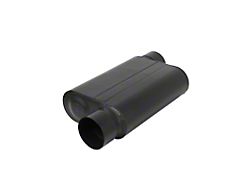 Flowmaster 40 Series Delta Force Offset/Offest Race Muffler 3.50-Inch Inlet/3.50-Inch Outlet (Universal; Some Adaptation May Be Required)
