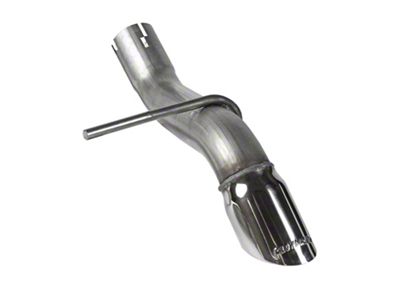 Flowmaster American Thunder Muffler Delete Axle-Back Exhaust System with Polished Tip (07-18 Jeep Wrangler JK)