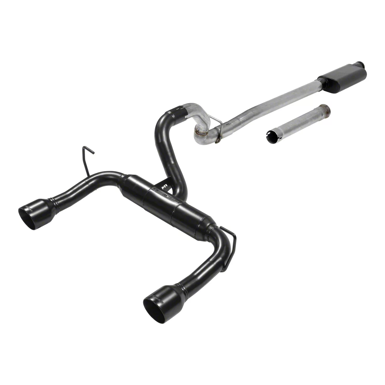 【Flowmaster 正規品】 アメリカンサンダー アクセルバック エキゾーストシステム シングル マフラー 817942 07-18y ジープ  JKラングラー