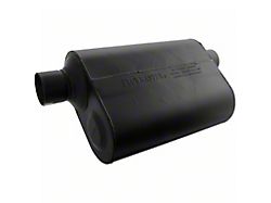 Flowmaster Super 40 Series Offest/Offset Oval Muffler; 2.50-Inch Inlet/2.50-Inch Outlet (Universal; Some Adaptation May Be Required)