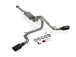 Flowmaster FlowFX Dual Exhaust System with Black Tips; Side Exit (05-15 4.0L Tacoma)