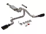 Flowmaster FlowFX Dual Exhaust System with Black Tips; Side Exit (16-23 3.5L Tacoma)